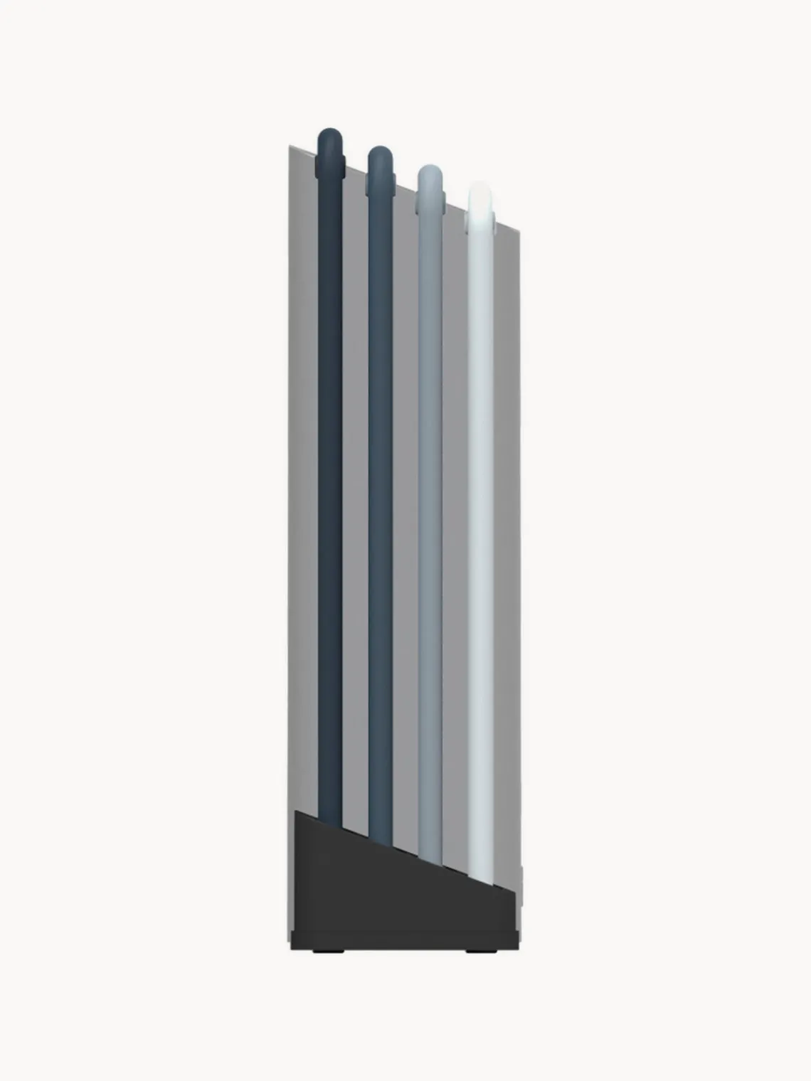 Discount Joseph Joseph Planches à découper avec support Folio, 5 élém. Argenté, tons gris et bleus