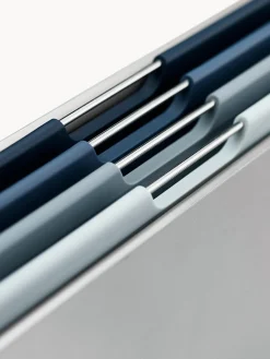 Discount Joseph Joseph Planches à découper avec support Folio, 5 élém. Argenté, tons gris et bleus