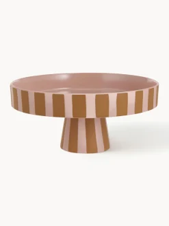 Discount Oyoy Living Design Plat à gâteaux en céramique Toppu Rose pâle, terracotta