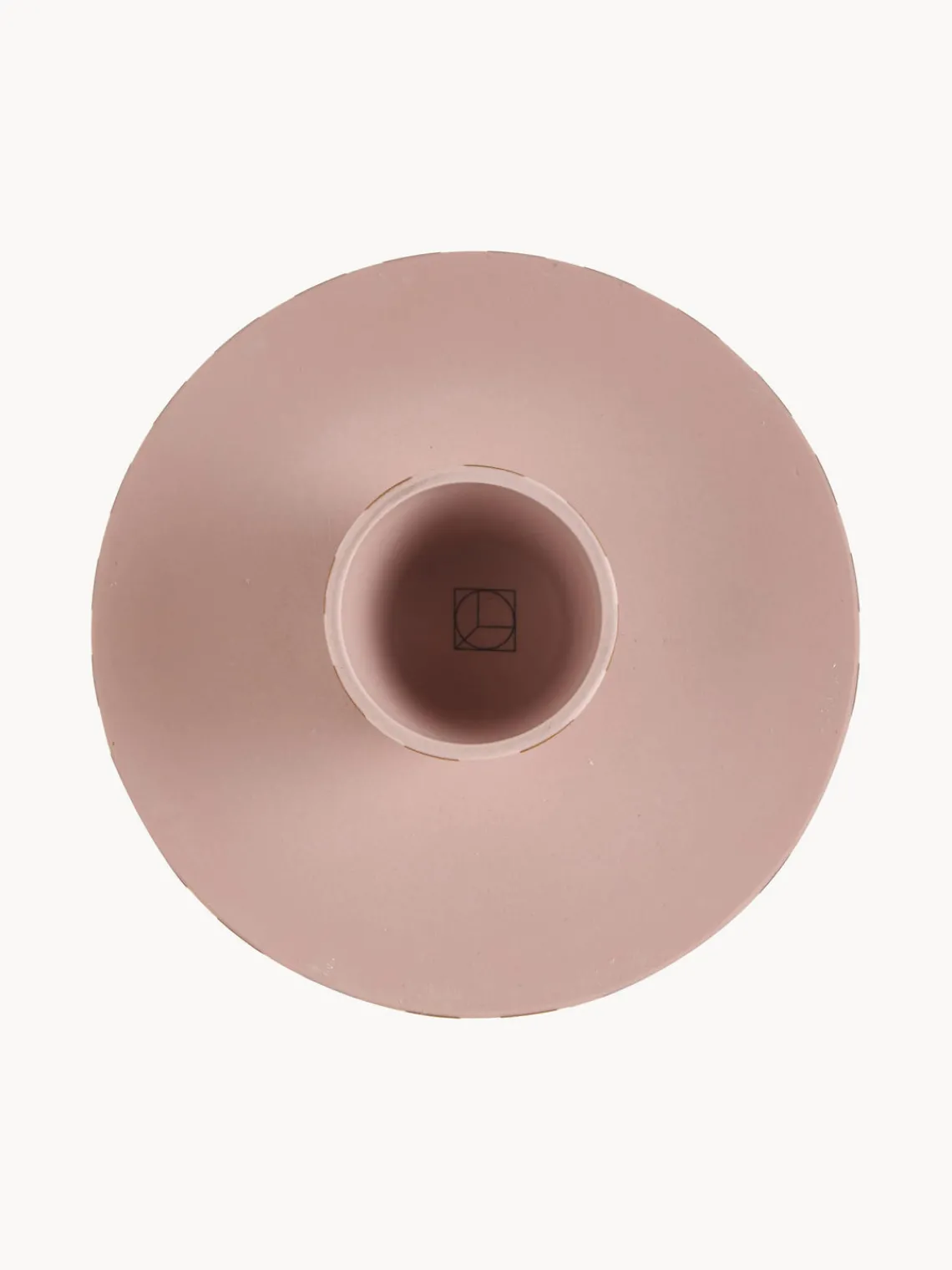 Discount Oyoy Living Design Plat à gâteaux en céramique Toppu Rose pâle, terracotta