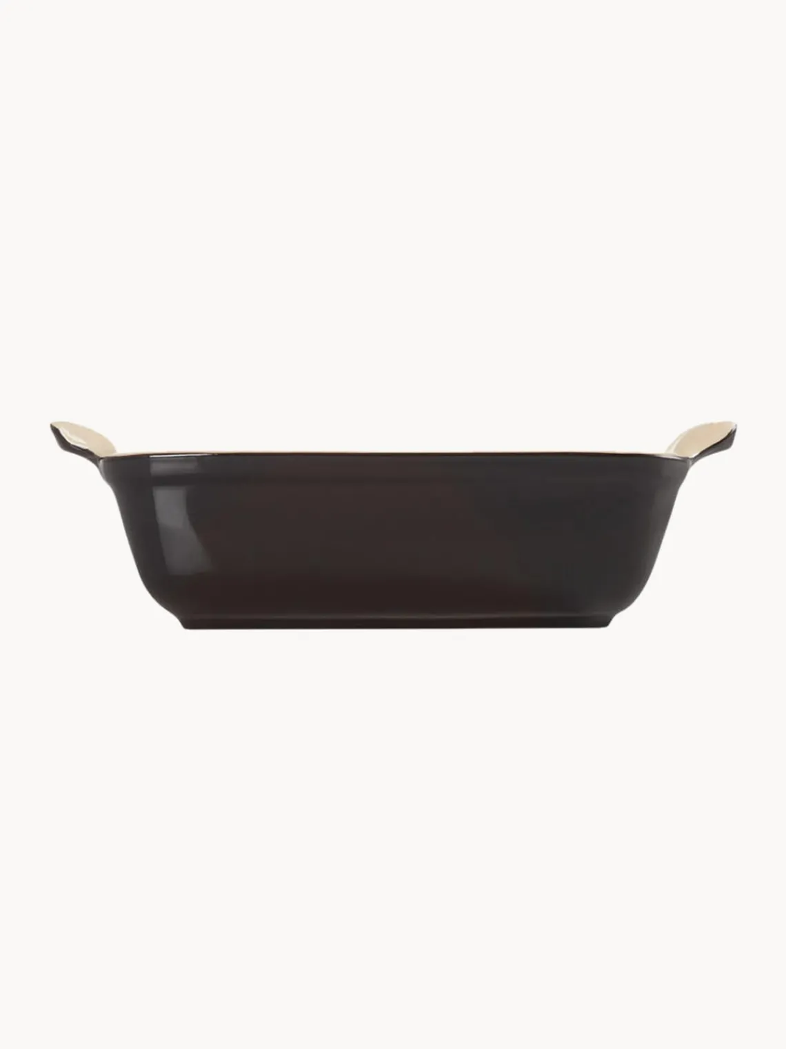 Outlet LE CREUSET Plat de cuisson rectangulaire Tradition Noir, haute brillance