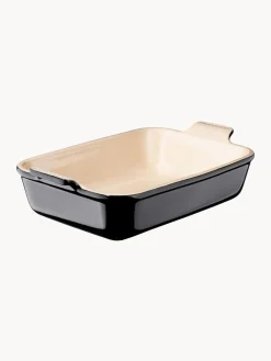 Outlet LE CREUSET Plat de cuisson rectangulaire Tradition Noir, haute brillance