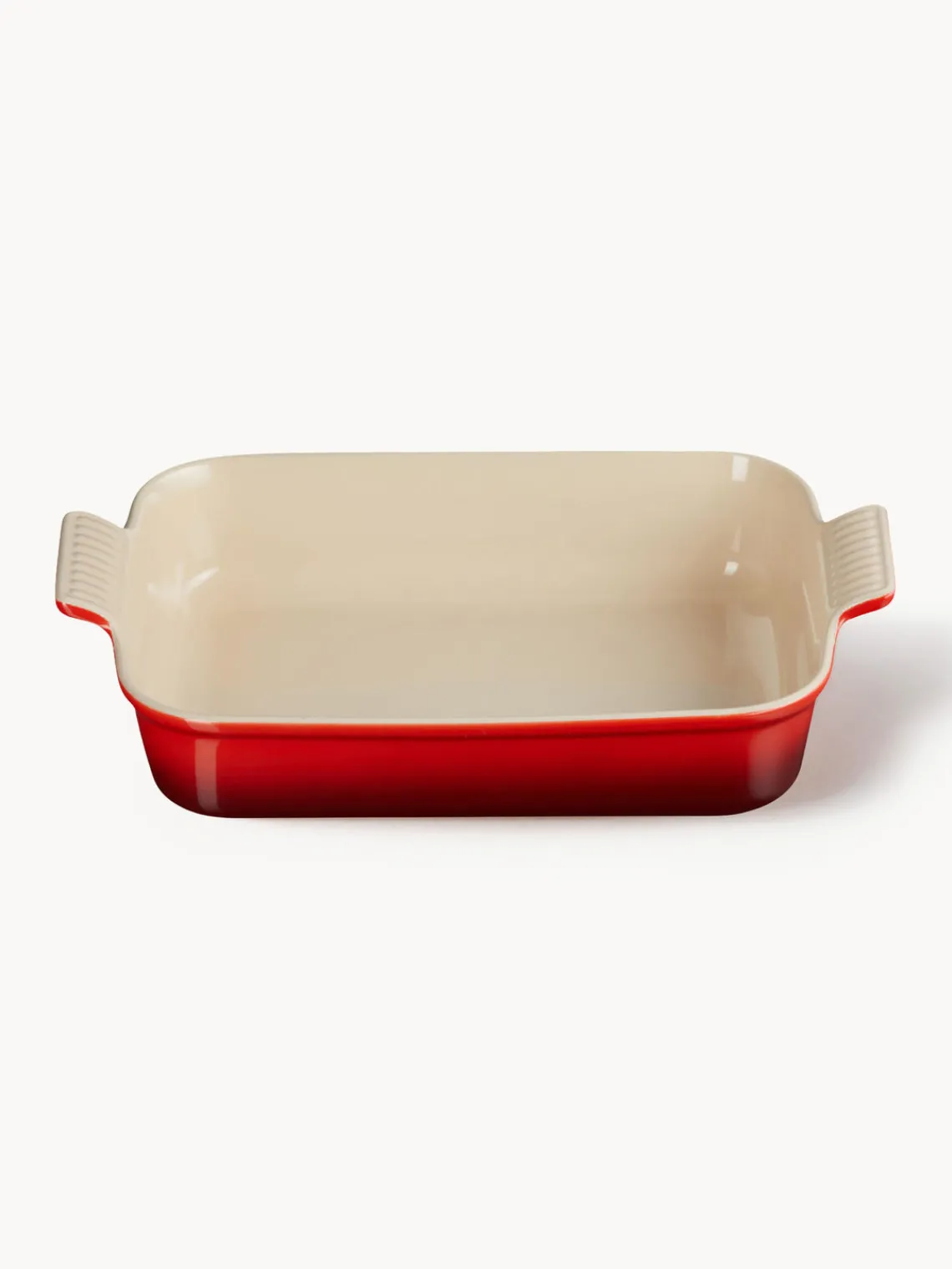 Hot LE CREUSET Plat de cuisson rectangulaire Tradition Tons rouges, haute brillance