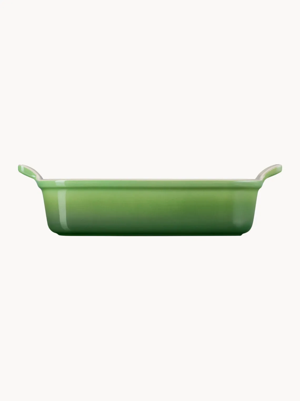 Hot LE CREUSET Plat de cuisson rectangulaire Tradition Tons verts, haute brillance