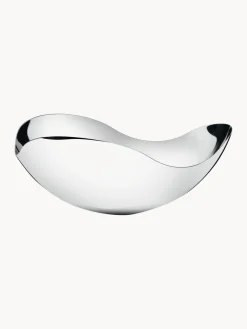 Fashion GEORG JENSEN Plat de service en acier inoxydable de forme organique Bloom