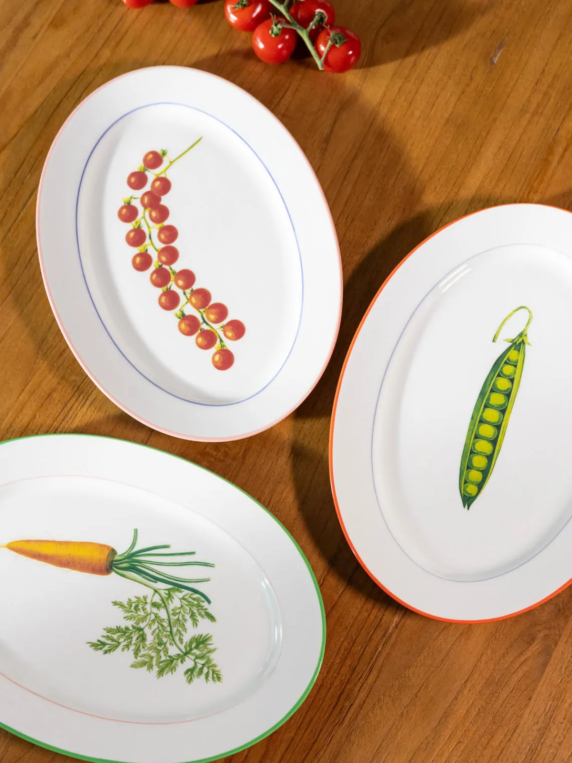 Best &k Amsterdam Plat de service en porcelaine Fine Bon Chine Carrot Carotte