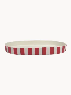 Best Oyoy Living Design Plateau décoratif artisanal Toppu Rouge, blanc