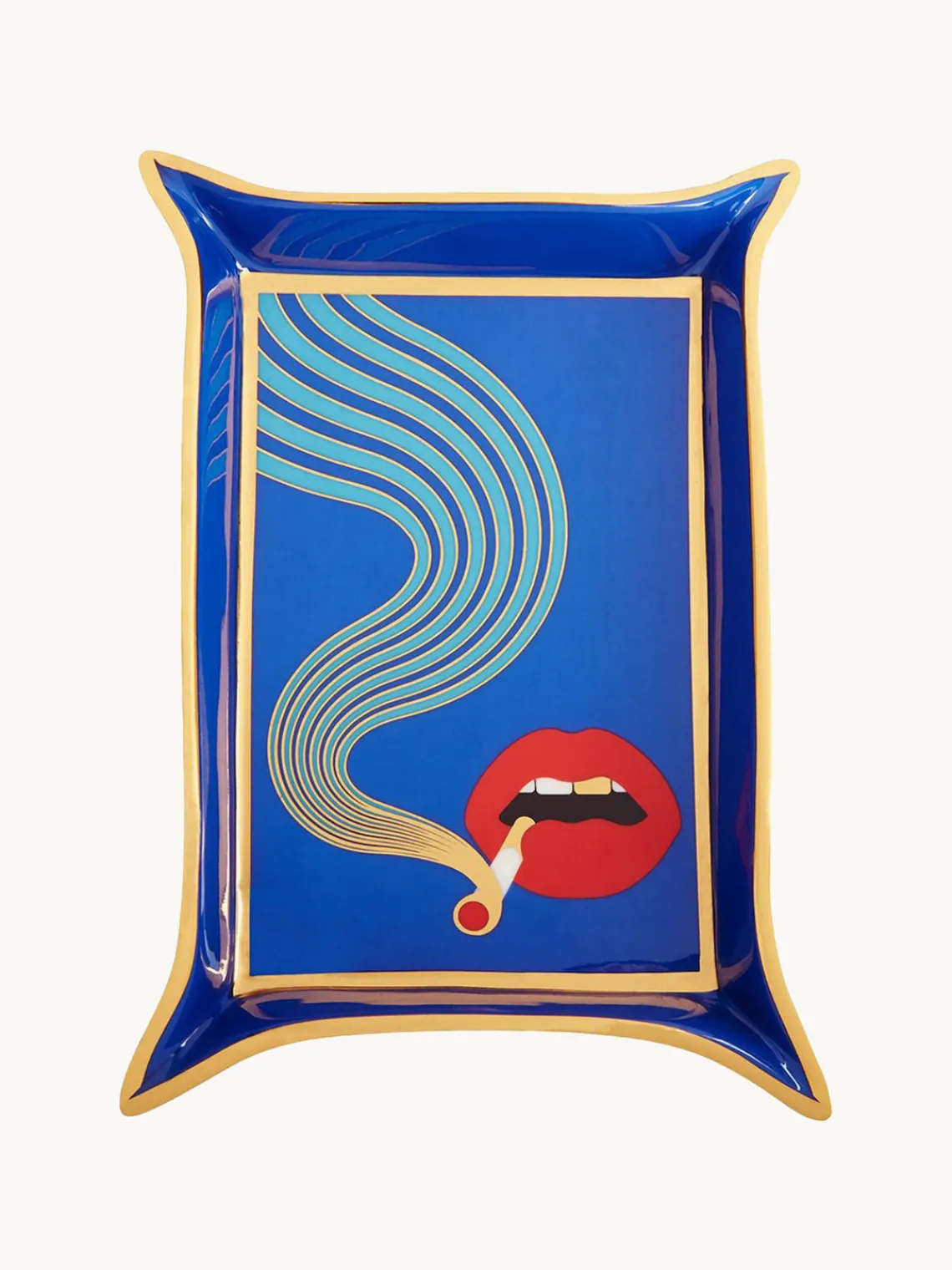 Sale Jonathan Adler Plateau décoratif en porcelaine Full Dose