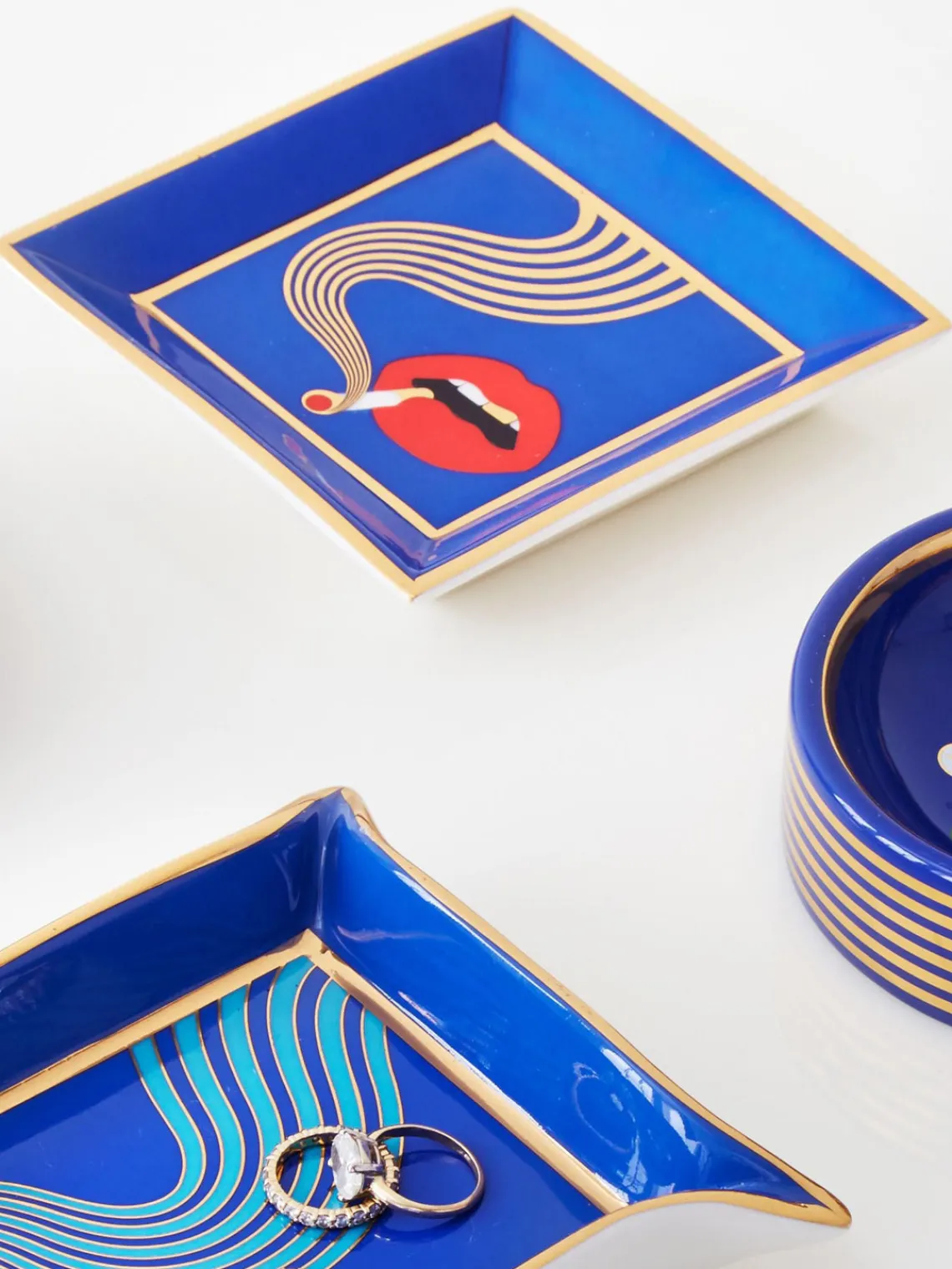 Online Jonathan Adler Plateau décoratif en porcelaine Full Dose