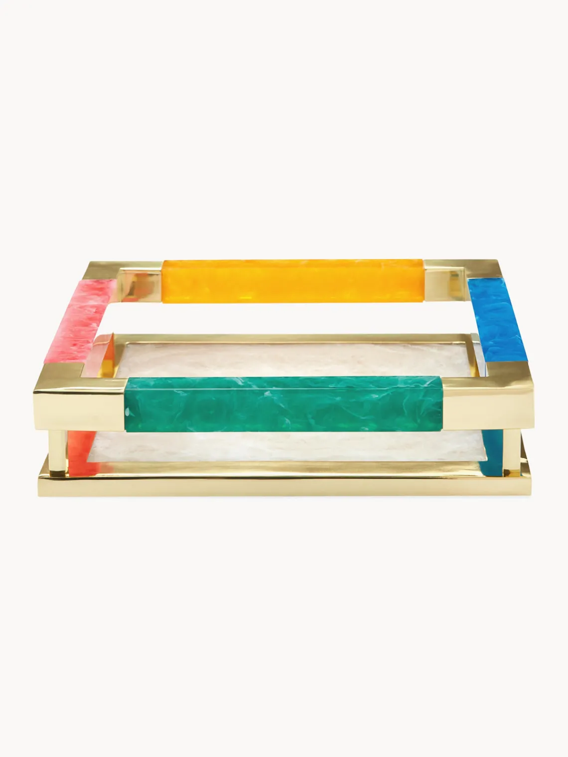 Clearance Jonathan Adler Plateau décoratif fait main Mustique