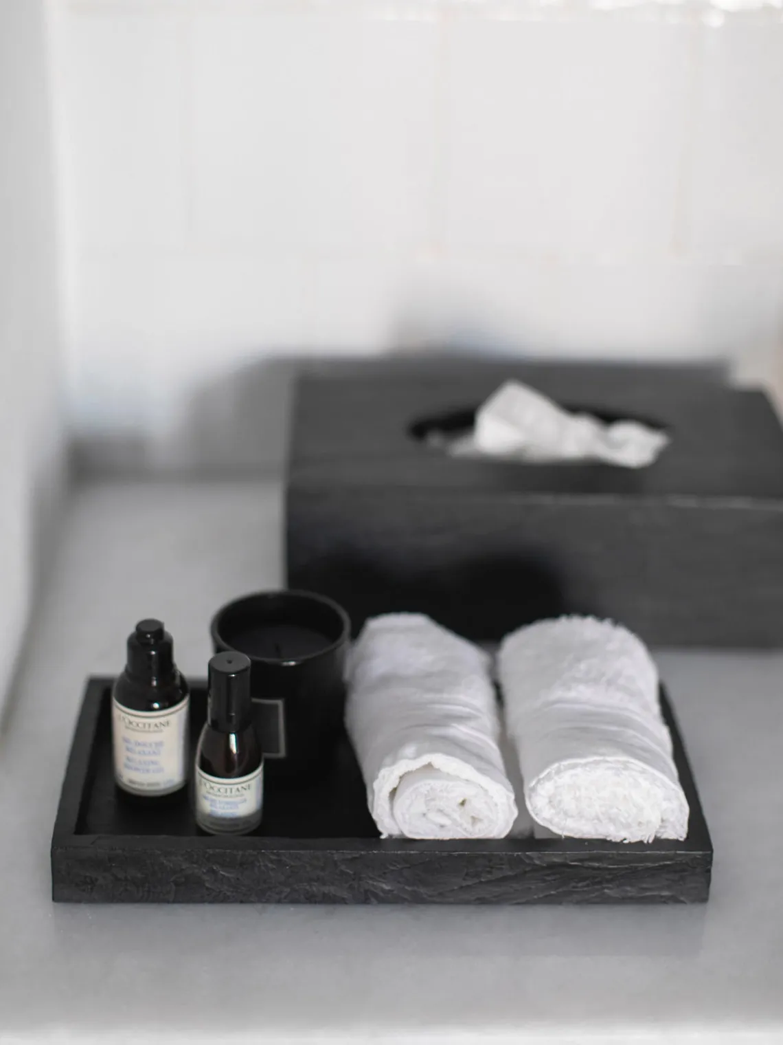 Clearance ANDREA HOUSE Plateau décoratif look ardoise Slate