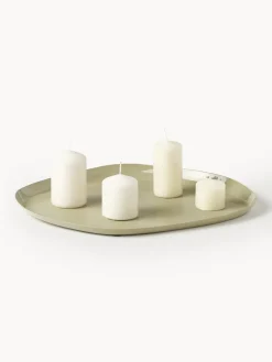 Fashion Broste Copenhagen Plateau décoratif Mie Beige clair, haute brillance