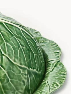 Online BORDALLO PINHEIRO Plateau de service avec couvercle Cabbage