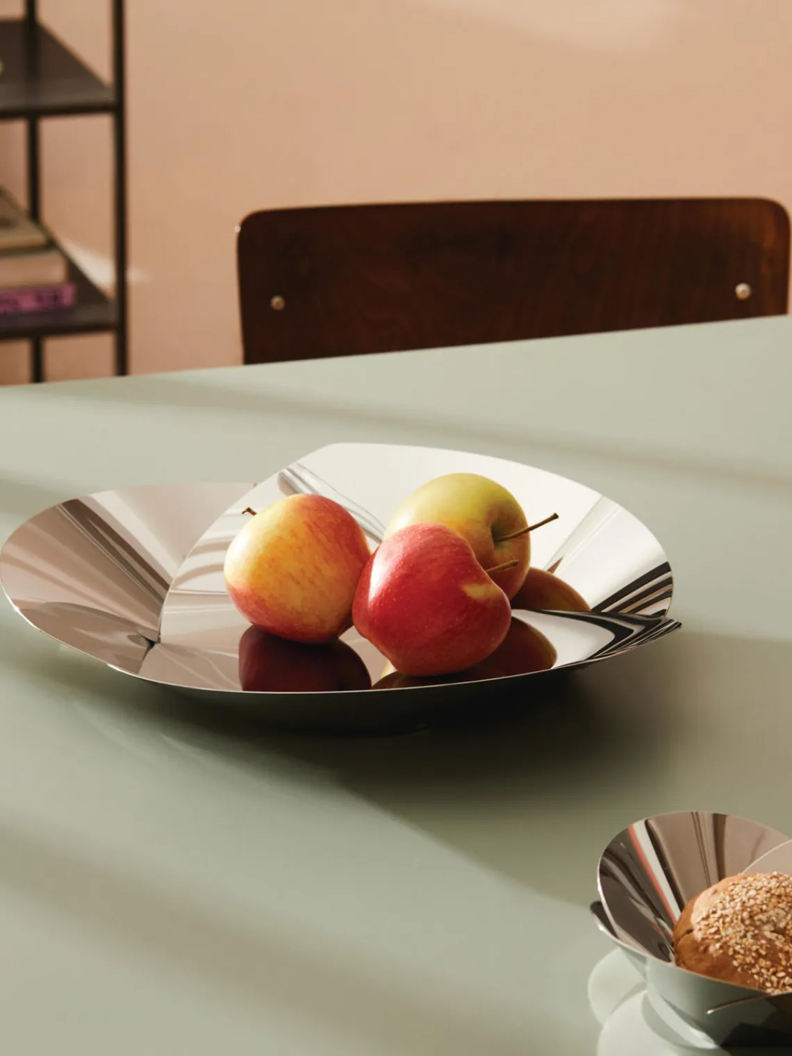 Discount ALESSI Plateau de service en acier inoxydable Resonance