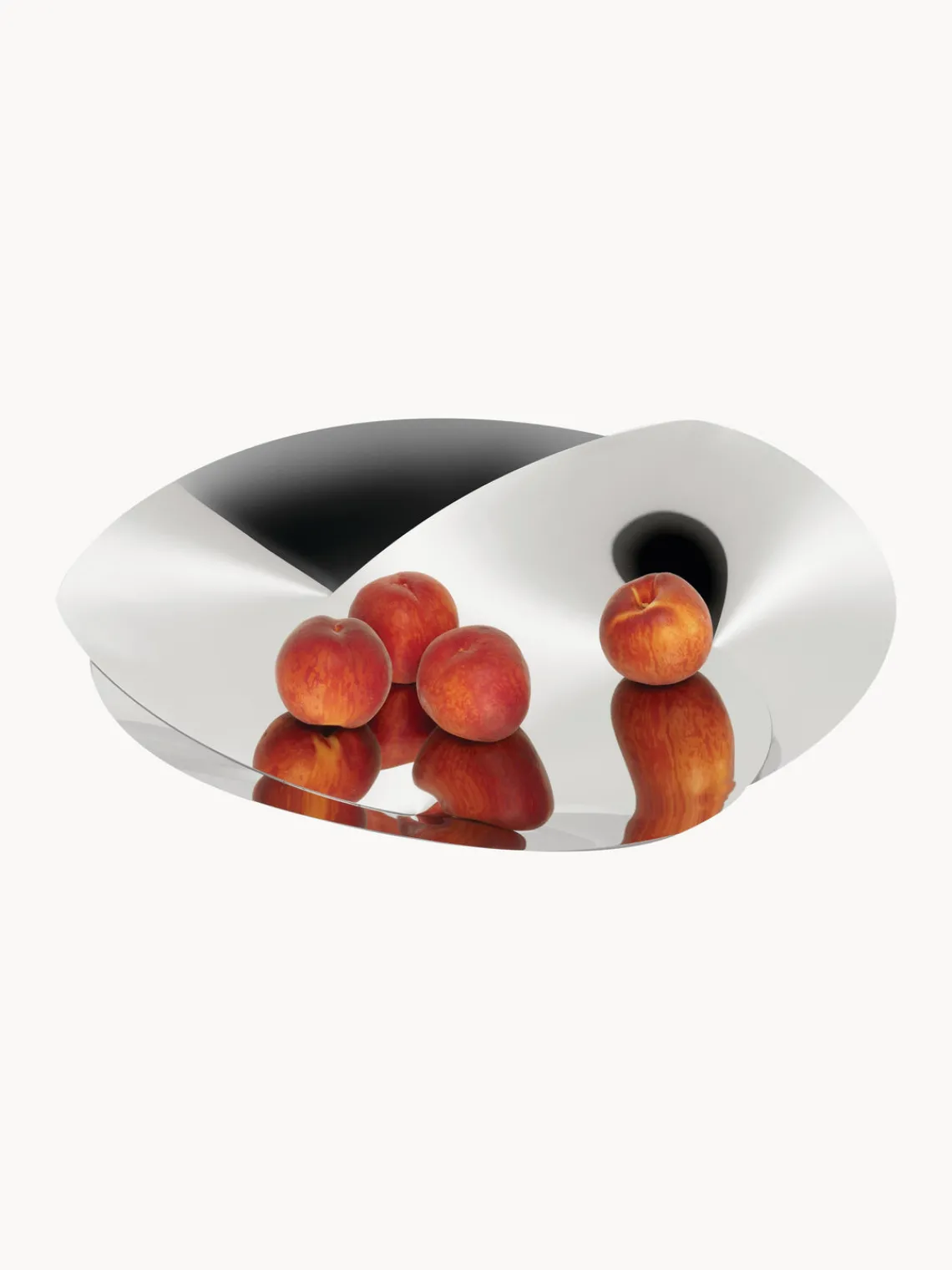 Discount ALESSI Plateau de service en acier inoxydable Resonance