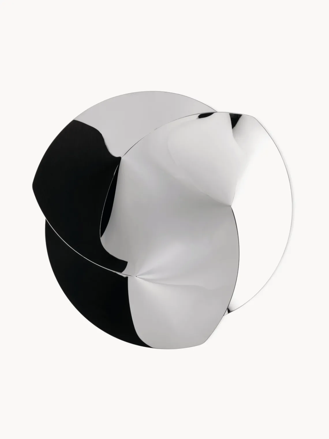 Discount ALESSI Plateau de service en acier inoxydable Resonance