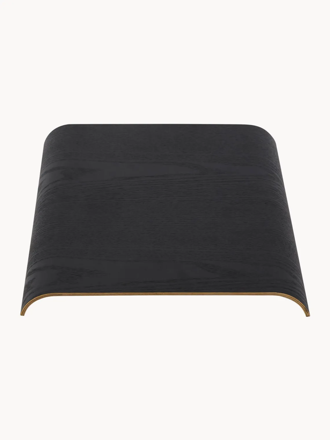 Best AYTM Plateau en chêne pour tabouret Curva Bois de chêne, anthracite laqué