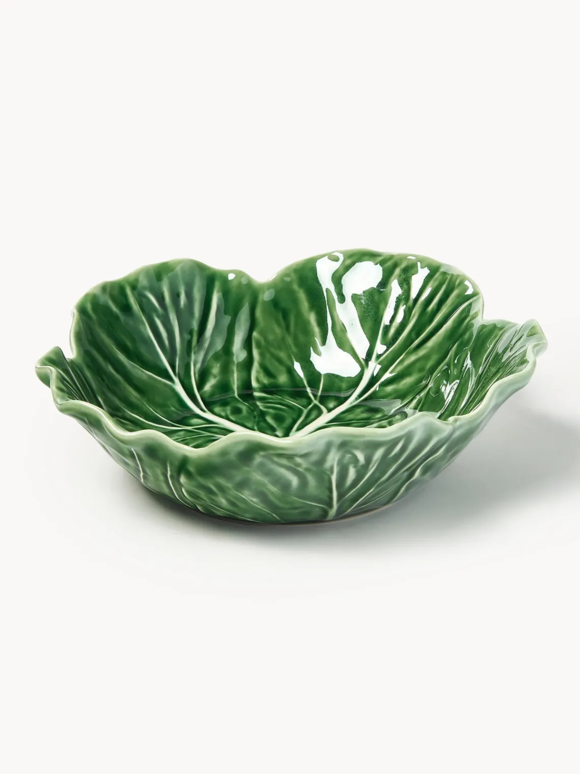Online BORDALLO PINHEIRO Plats de service peints à la main Cabbage, 2 pièces