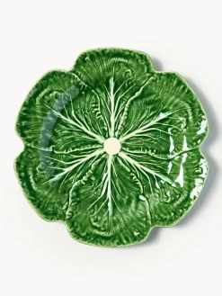 New BORDALLO PINHEIRO Plats de service peints à la main Cabbage, 2 pièces