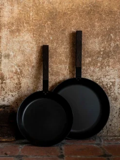 Online knIndustrie Poêle à frire avec revêtement antiadhésif Black, tailles variées