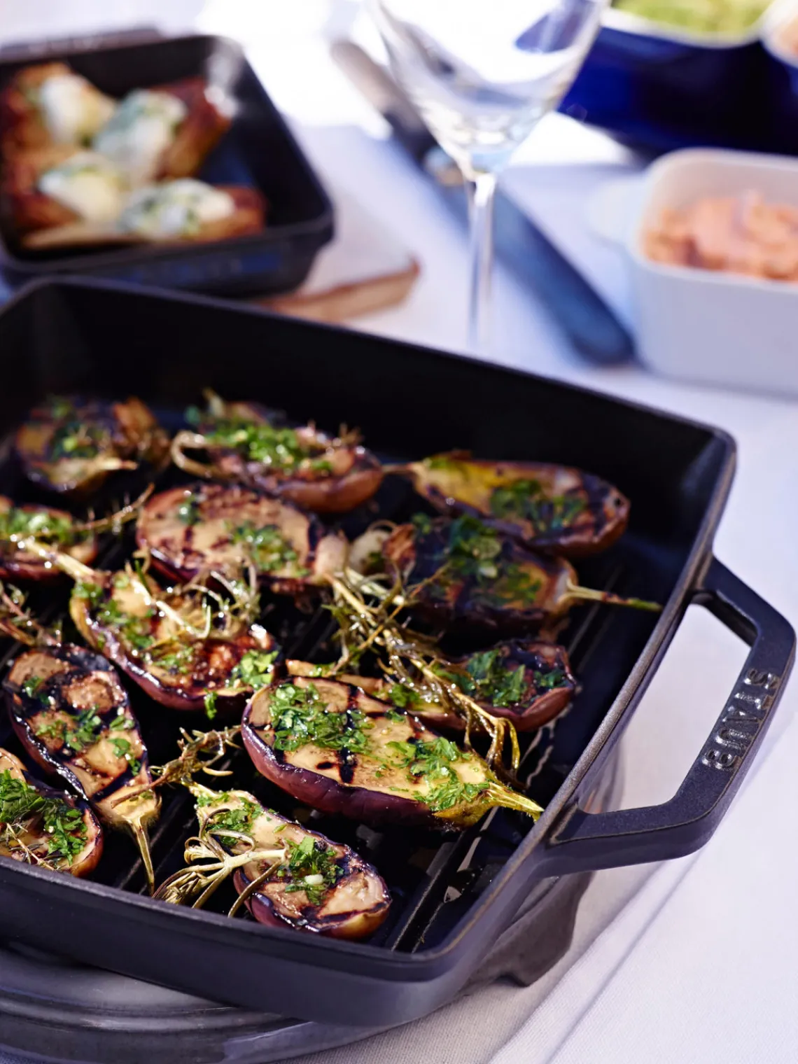 Fashion Staub Poêle à griller carrée American Grill