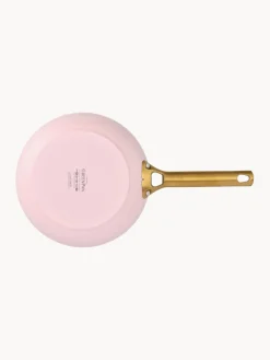 Hot GreenPan Poêles à frire avec revêtement antiadhésif Padova, 2 élém. Rose pâle, doré