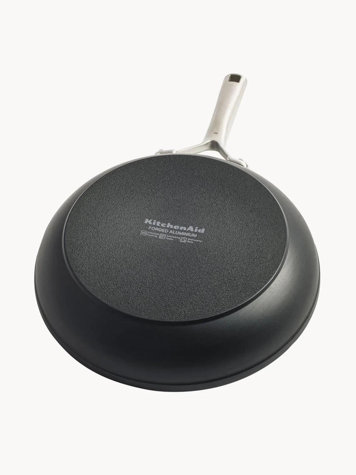 New KitchenAid Poêles à frire avec revêtement antiadhésif , lot de 2 Noir