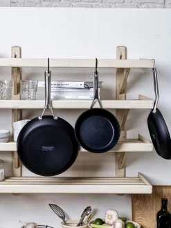 Clearance KitchenAid Poêles à frire avec revêtement antiadhésif , 3 élém. Noir