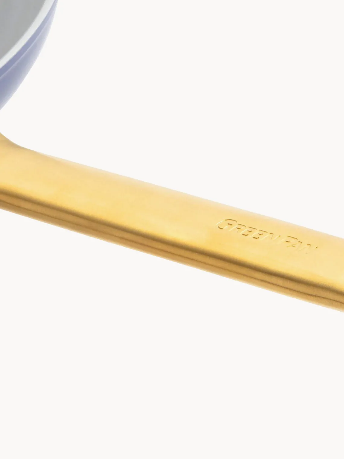New GreenPan Poêles à frire avec revêtement antiadhésif Padova, 2 élém. Bleu foncé, blanc crème