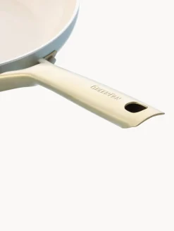 New GreenPan Poêles à frire avec revêtement antiadhésif Shades, 3 élém. Bleu foncé, bleu ciel, bleu pétrole, doré