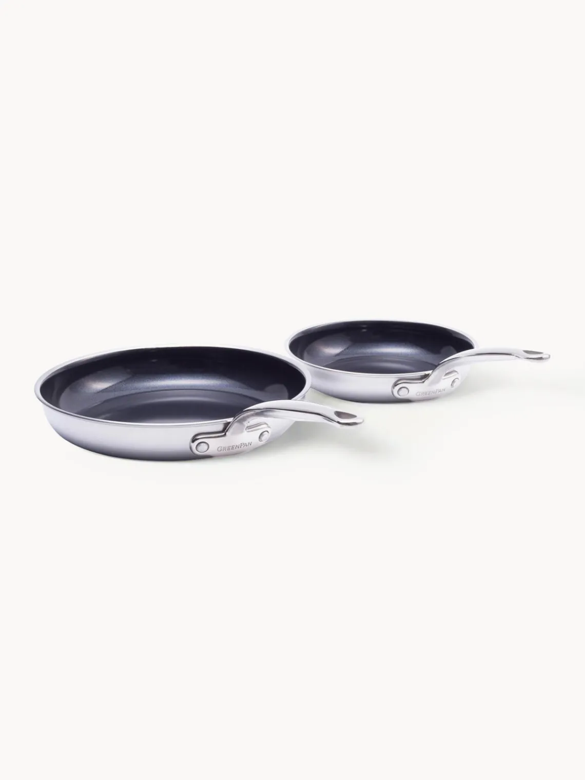 Best GreenPan Poêles à frire avec revêtement antiadhésif Premiere, 2 élém.