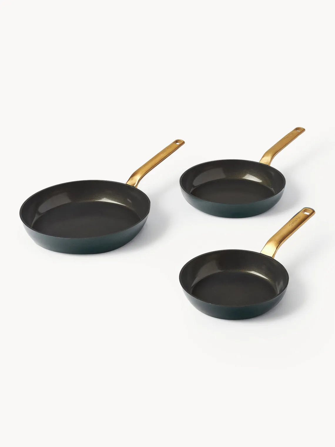 Sale GreenPan Poêles avec revêtement antiadhésif Padova, 3 élém.