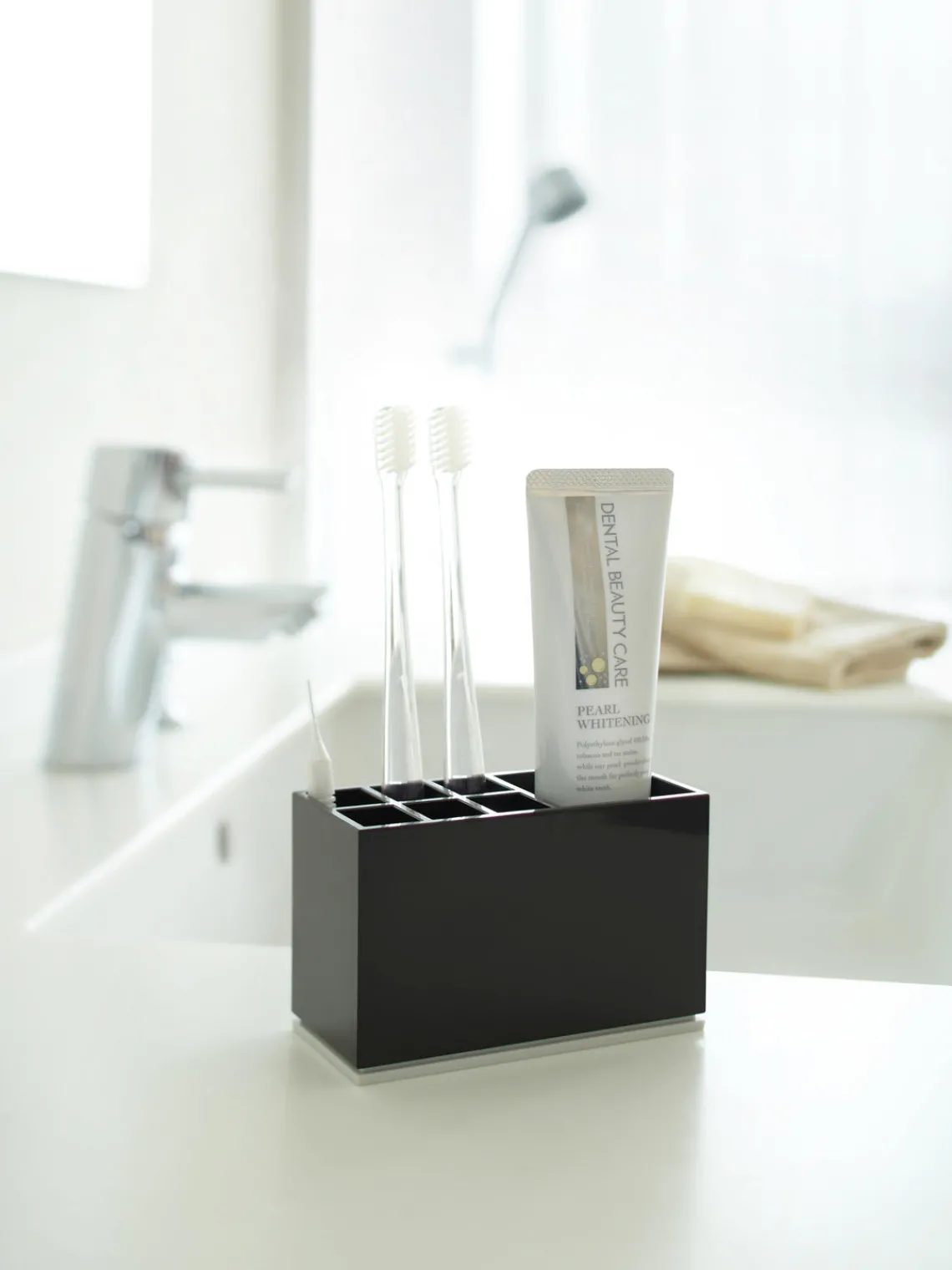 Online Yamazaki Porte-brosse à dents Mist Noir