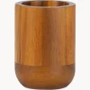 New ANDREA HOUSE Porte-brosses à dents en bois d'acacia Theodore