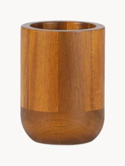 New ANDREA HOUSE Porte-brosses à dents en bois d'acacia Theodore