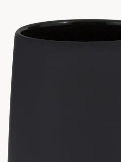 Clearance Zone Denmark Porte-brosses à dents en porcelaine Clean Noir