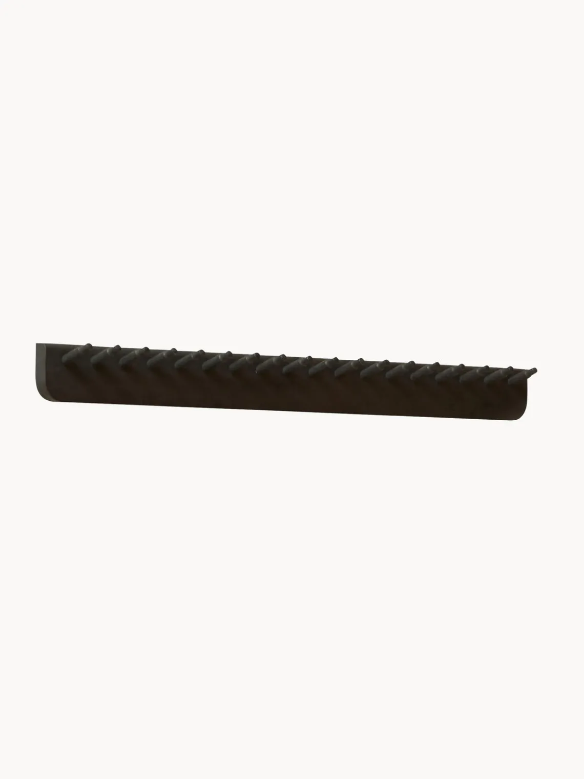 Discount Form & Refine Porte-manteau en chêne Echo, larg. 88 cm Bois de chêne, noir laqué