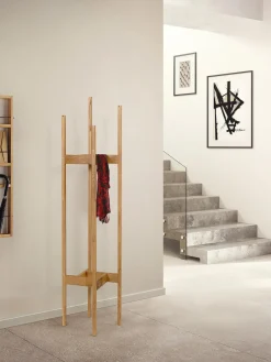 Fashion Woodman Porte-manteau en chêne Hilbert
