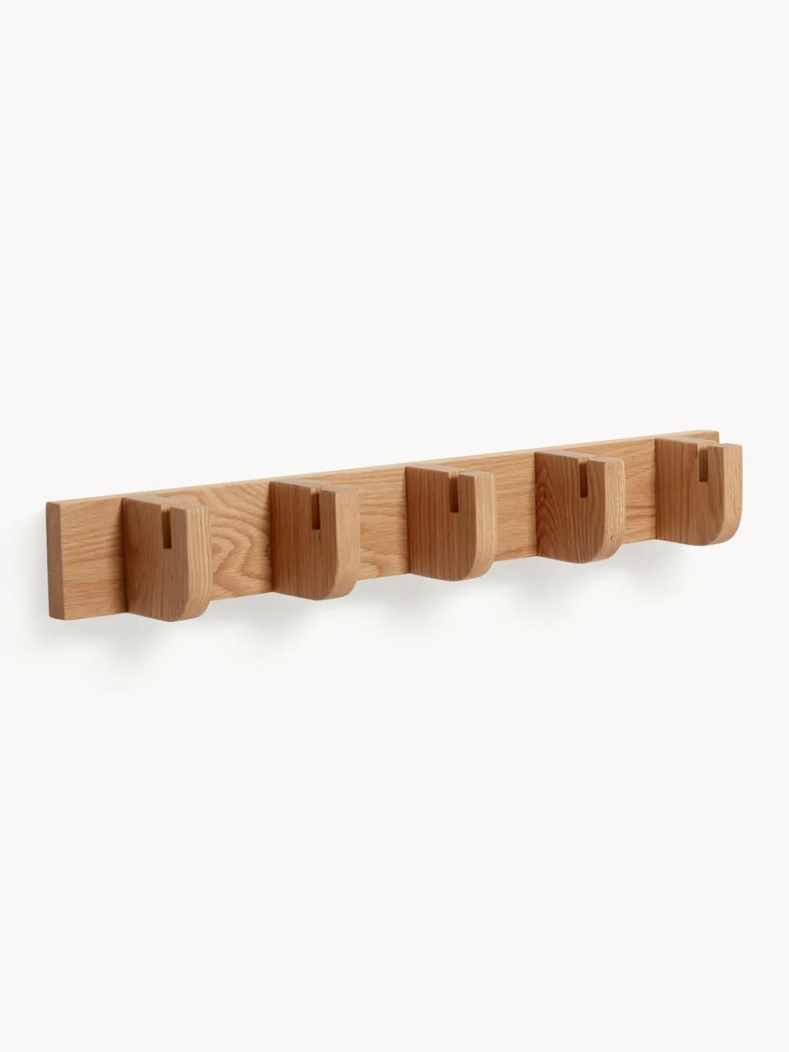 Sale Hübsch Porte-manteau mural en bois de chêne Nomad