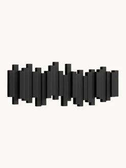 Clearance Umbra Porte-manteau mural design Sticks Noir
