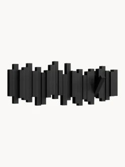 Clearance Umbra Porte-manteau mural design Sticks Noir