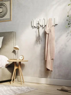 Best Umbra Porte-manteau mural design Sticks Blanc