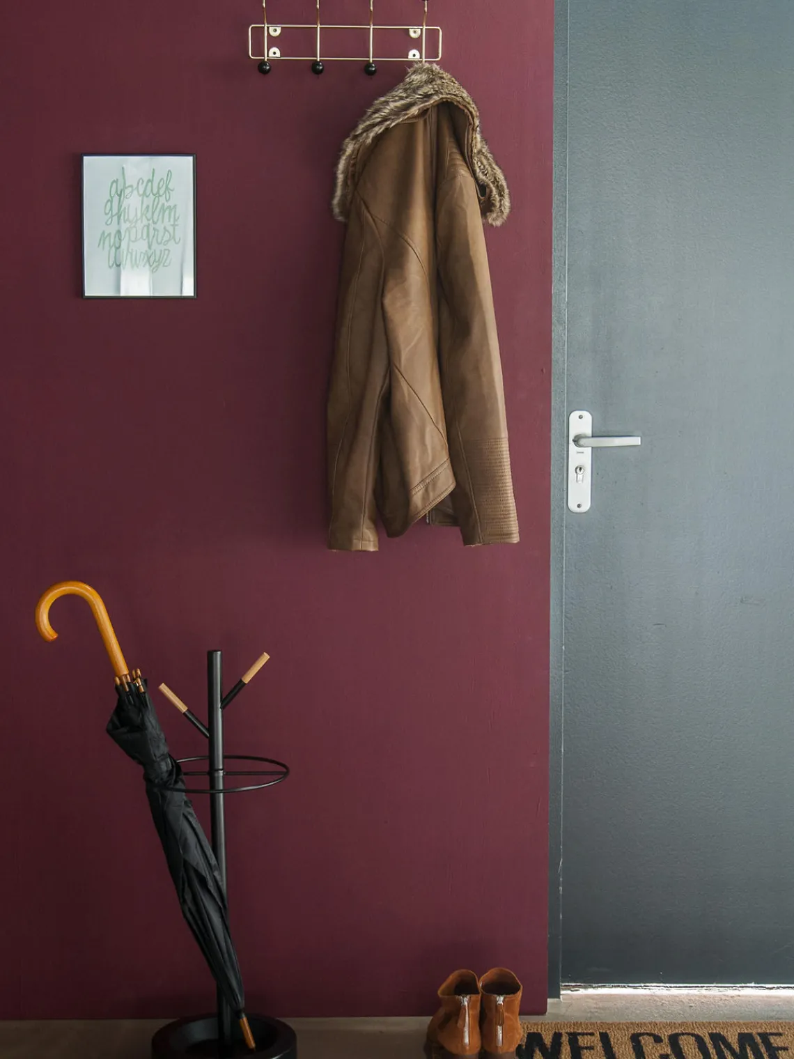 Fashion present time Porte-manteau mural en métal Saturnus