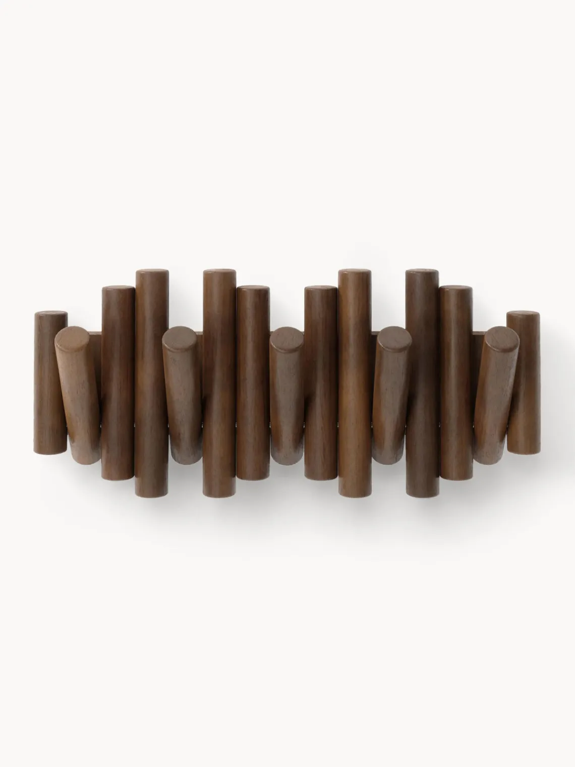 Fashion Umbra Porte-manteau Picket Bois de pin foncé