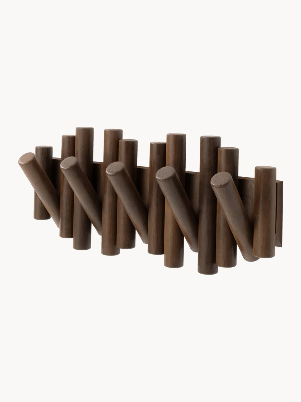 Fashion Umbra Porte-manteau Picket Bois de pin foncé