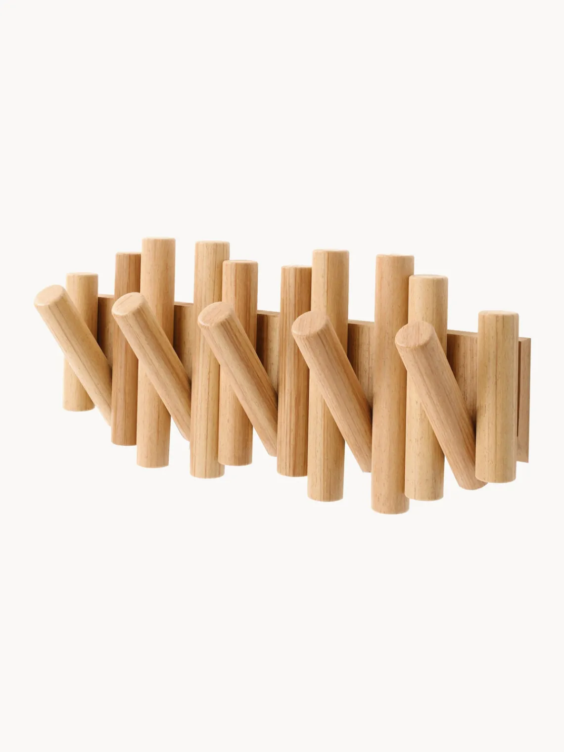 Hot Umbra Porte-manteau Picket Bois de pin, clair