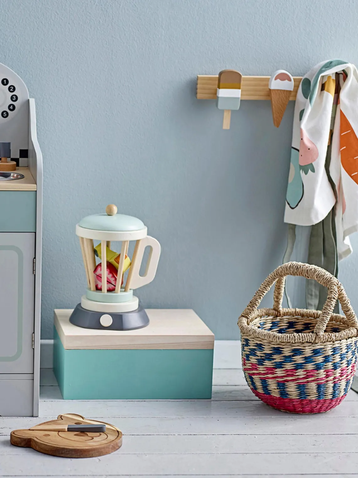 Discount Bloomingville Mini Porte-manteau pour enfant Ice Creams