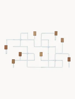 Outlet Gejst Porte-manteau Underground Bois de chêne, blanc