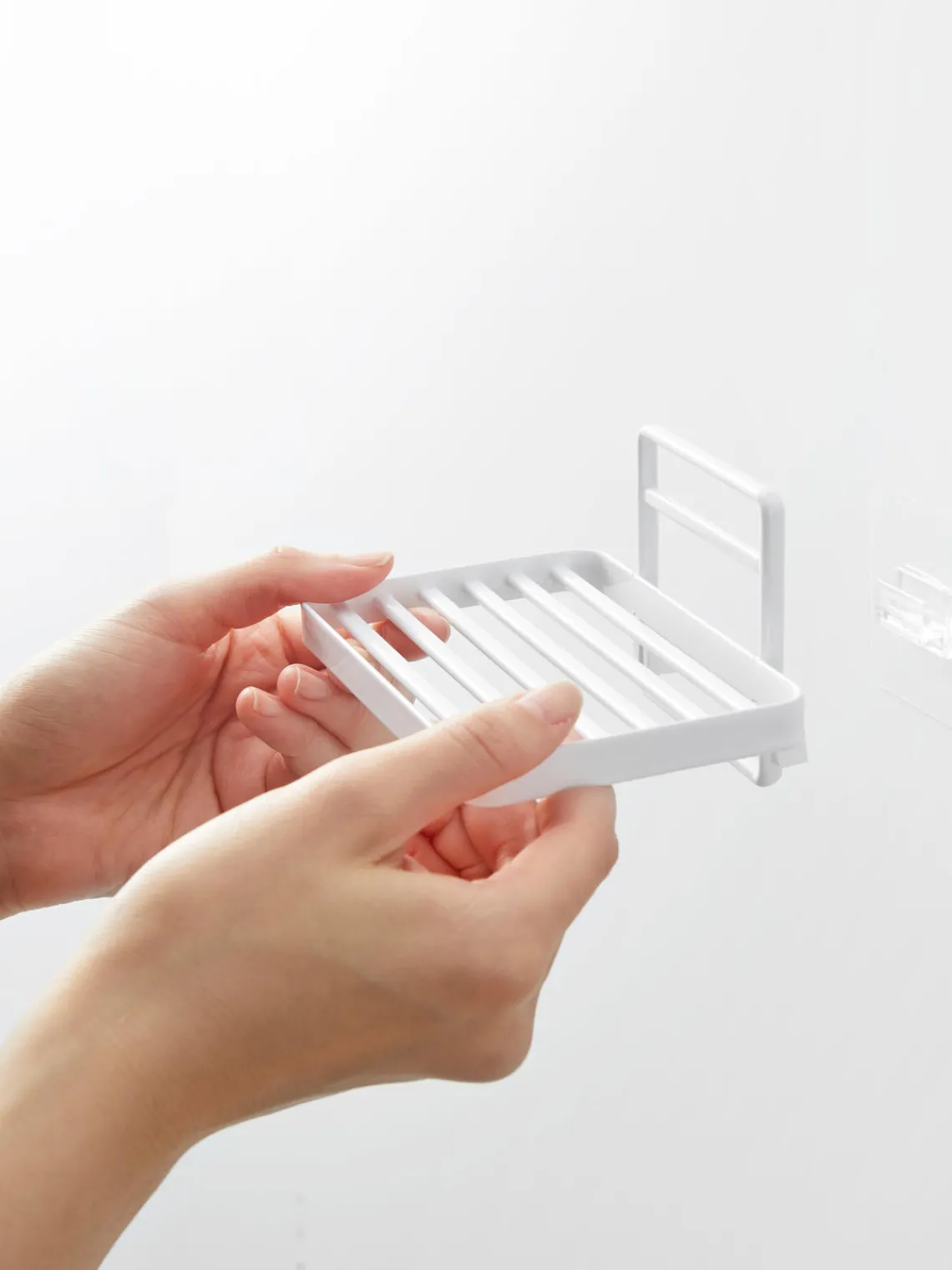 Outlet Yamazaki Porte-savon avec crochet Tower Blanc, mat