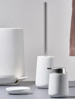 Discount Zone Denmark Porte-savon en porcelaine Nova One Blanc